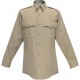 Flying Cross® 55/45 Polyester/Wool CHP Long Sleeve Shirt (Plain Pockets)